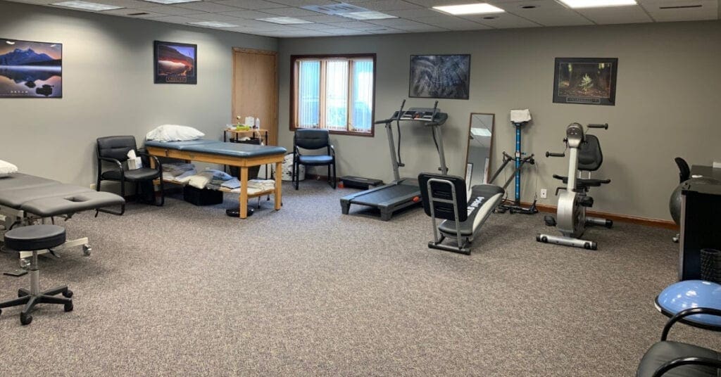 physical therapy patient room
